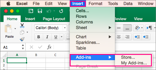 How to add a chart in 2016 excel for mac pro